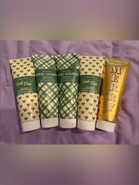 Bath & Body Shea Butter Cream  Lush Pine, Gingham, Merry ✨LIMITED